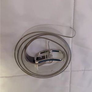 Clear brandy Melville belt